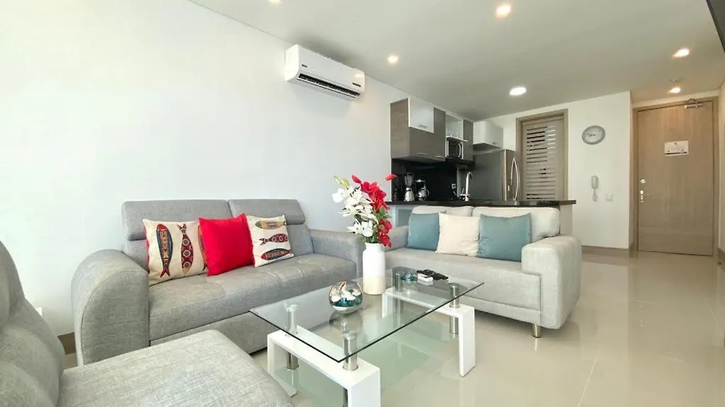 Apartamento De Una Habitacion Palmetto Sunset 1703 Cartagena 0*,